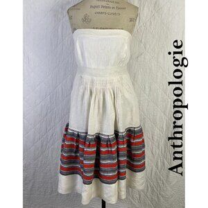 Anthropologie Floreat Around The World Dress Rare Clubwear